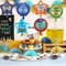 18Pcs Happy Father's Day Balloons Happy Father's Day Foil Balloons 18 inch Father's Day Dad Birthday Best Dad Ever Party Decoration Supplies